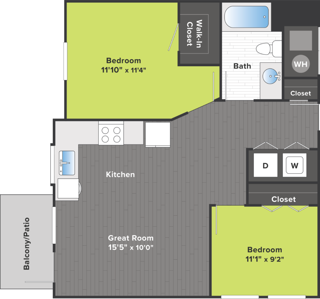 Two Bedroom Apartments in Clearfield, UT