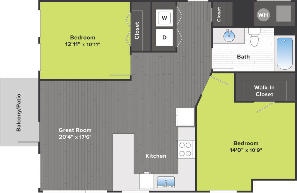 Two Bedroom Apartments in Clearfield, UT